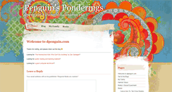 Desktop Screenshot of dpenguin.com