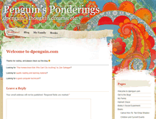 Tablet Screenshot of dpenguin.com